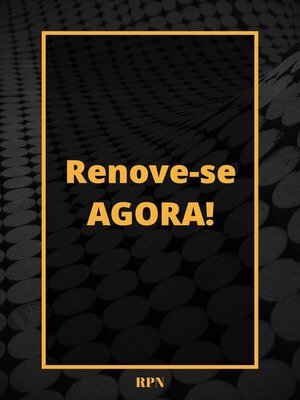cover image of Renove-se agora!